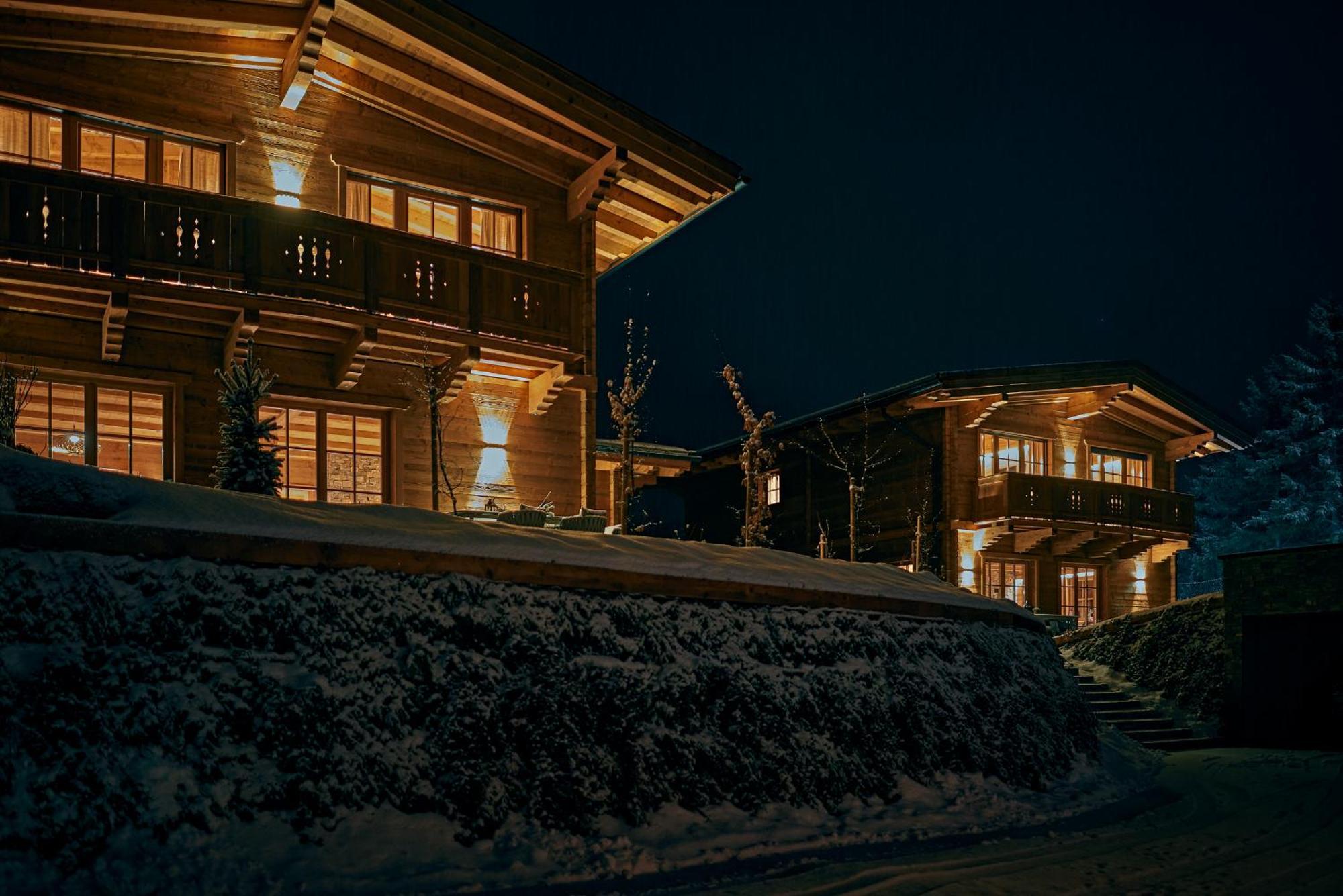 Sissi'S Green Chalets Leutasch Exterior foto