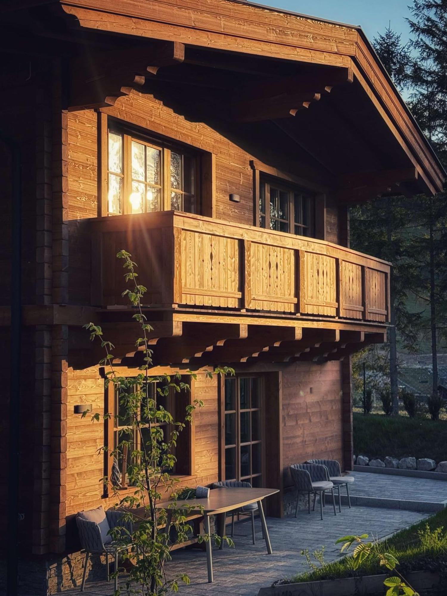 Sissi'S Green Chalets Leutasch Exterior foto